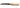 A knife with a wooden handle and a metallic blade, resting on a wooden surface.
