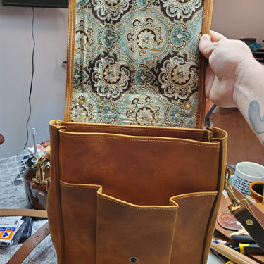 Paper Pattern for the "Man Sack" Messenger Bag