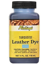 Load image into Gallery viewer, Turquoise Leather Dye
