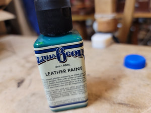 Alpha 6 Leather Paint–EverGreen–1 oz