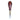 A rosewood handle stitching awl with a brass ferrule, placed on a white background.
