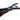 A pair of leather edge pliers with a black handle and metal construction, resting on a white background.