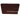 A rectangular rosewood pricking iron pull-out board with a groove in the center, placed on a white background.