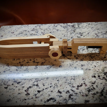 Table Top Stitching Pony- Natural Wood