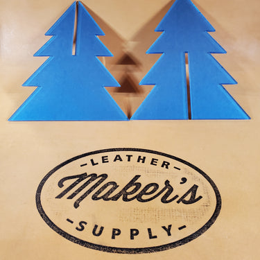 Maker's Christmas Tree Ornament Template