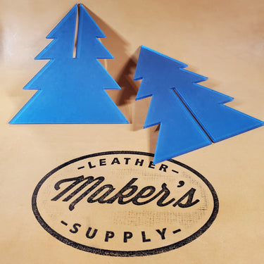 Maker's Christmas Tree Ornament Template