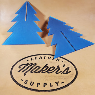 Maker's Christmas Tree Ornament Template