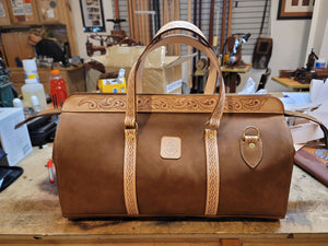 Paper pattern for Stockyards Duffell Bag