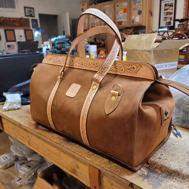 Paper Pattern for the Stockyards Duffel Bag