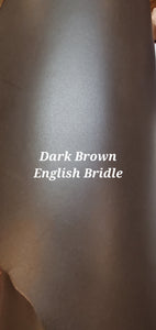 Dark Brown English Bridle Project Box Straps
