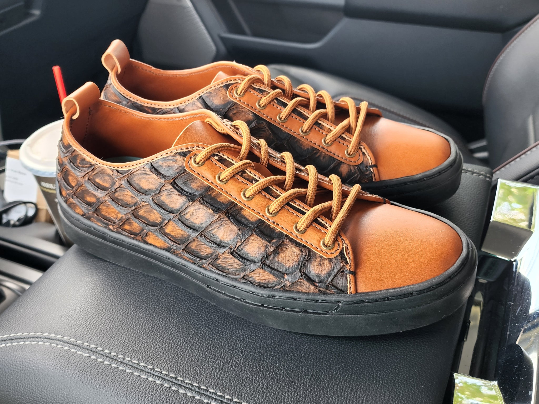 Louis Vuitton Brown Monogram Canvas and Leather Match Up Sneakers Size 42.5 Louis  Vuitton