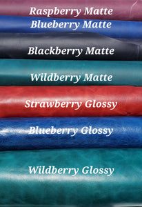 The Berry Bright Collection Pull-Up Bag Leather in 7 colors!
