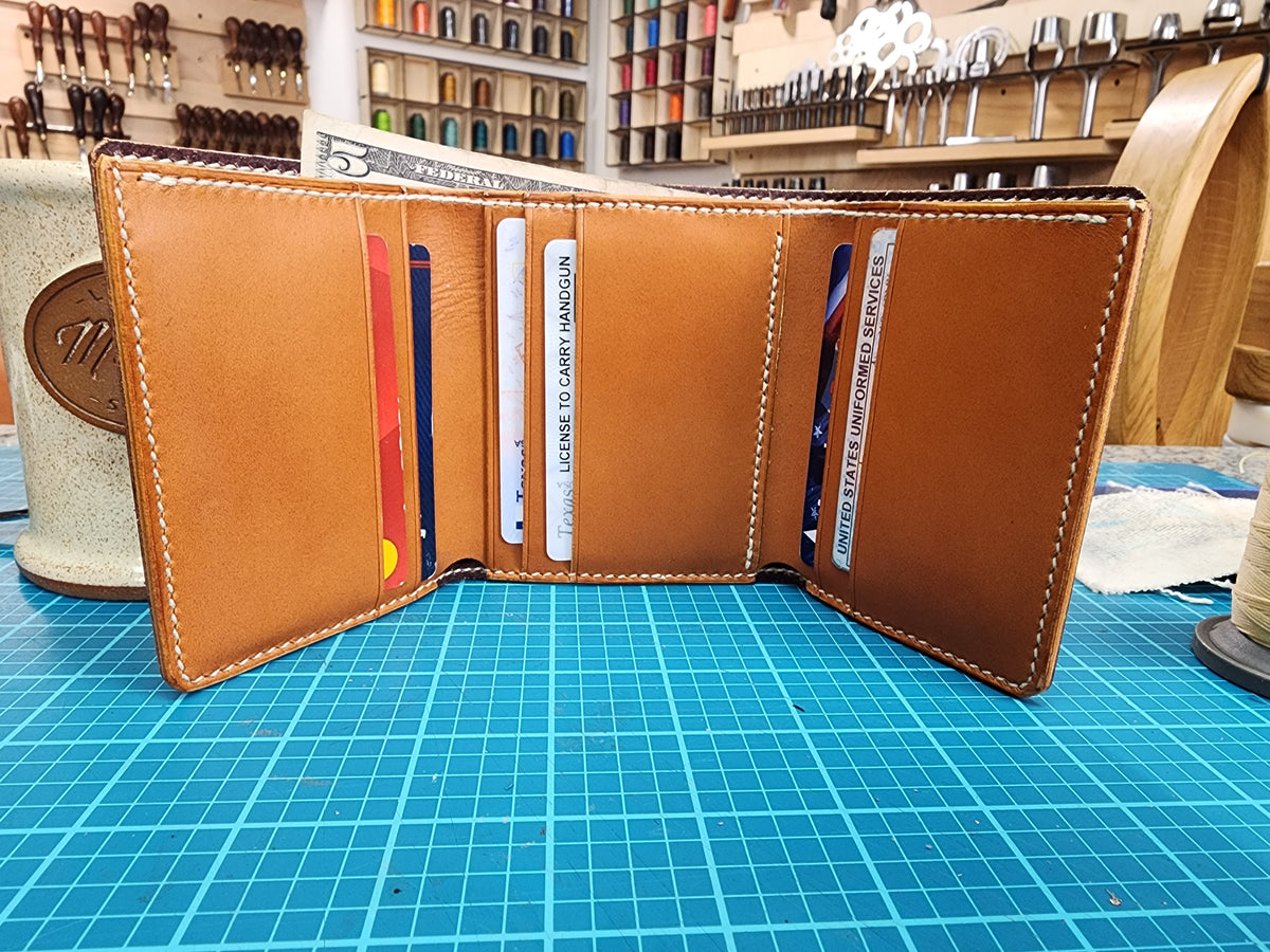 Maker's Tri Fold Wallet 2.0 Template Set – Maker's Leather Supply