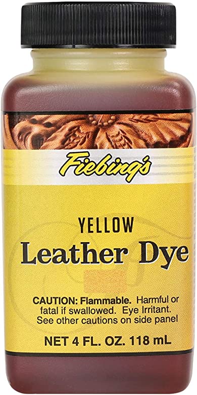 Buy your Fiebing Leather dye yellow Yellow - small bottle online
