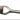 A silver metal bag punch tool resting in front of a white background.