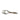 A metal bag punch tool next to a white background.