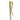 Gold and silver bar metal clip on a white background