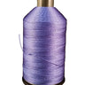 A spool of royal/cobalt blue bonded nylon thread