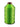 A spool of green bonded nylon thread for sewing machines.