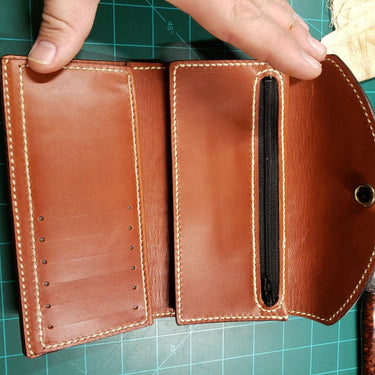 Maker's Ladies Clutch Wallet Acrylic Template Set