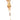 Straight French edger leather tool with a wooden handle and metal blade on a white background