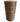A spool of light brown hand sewing thread placed on a White  surface.