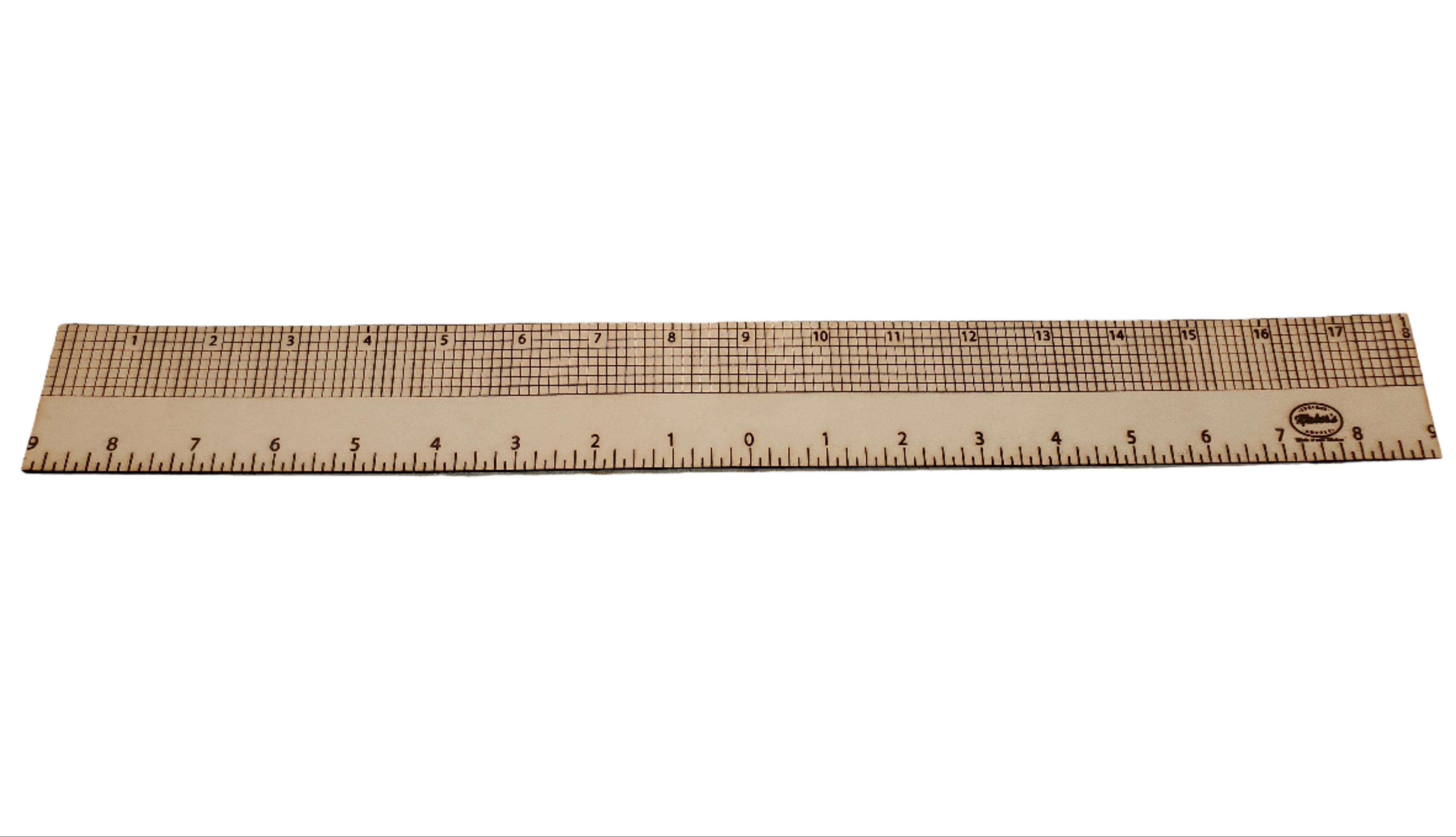 Centrostyle Ruler LEATHER Centering Ruler, 18