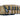 A set of belt punches in varying sizes, neatly arranged in a tool belt which is beige in color.