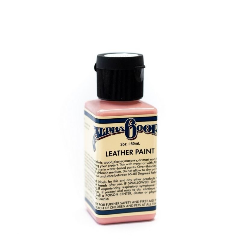 Alpha 6 Leather Paint–Bubble Gum–2.5 oz