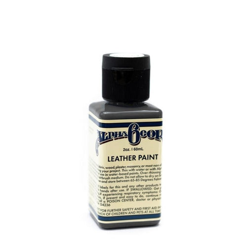 Alpha 6 Leather Paint–Dark Grey