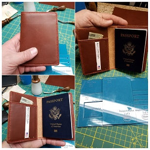 Passport Wallet Template Set