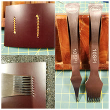 Load image into Gallery viewer, Pricking Irons, 10 Stitches Per Inch