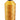 A spool of yellow bonded nylon thread for sewing machines.