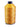 A spool of yellow bonded nylon thread for sewing machines.