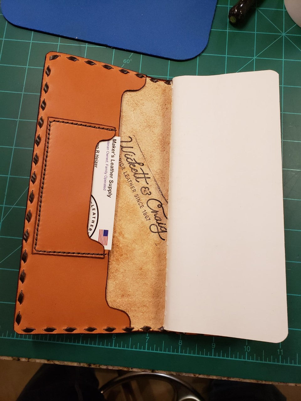 Tally Book Cover Acrylic Template Set – Maker's Leather Supply