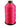 A spool of pink bonded nylon thread for sewing machines.