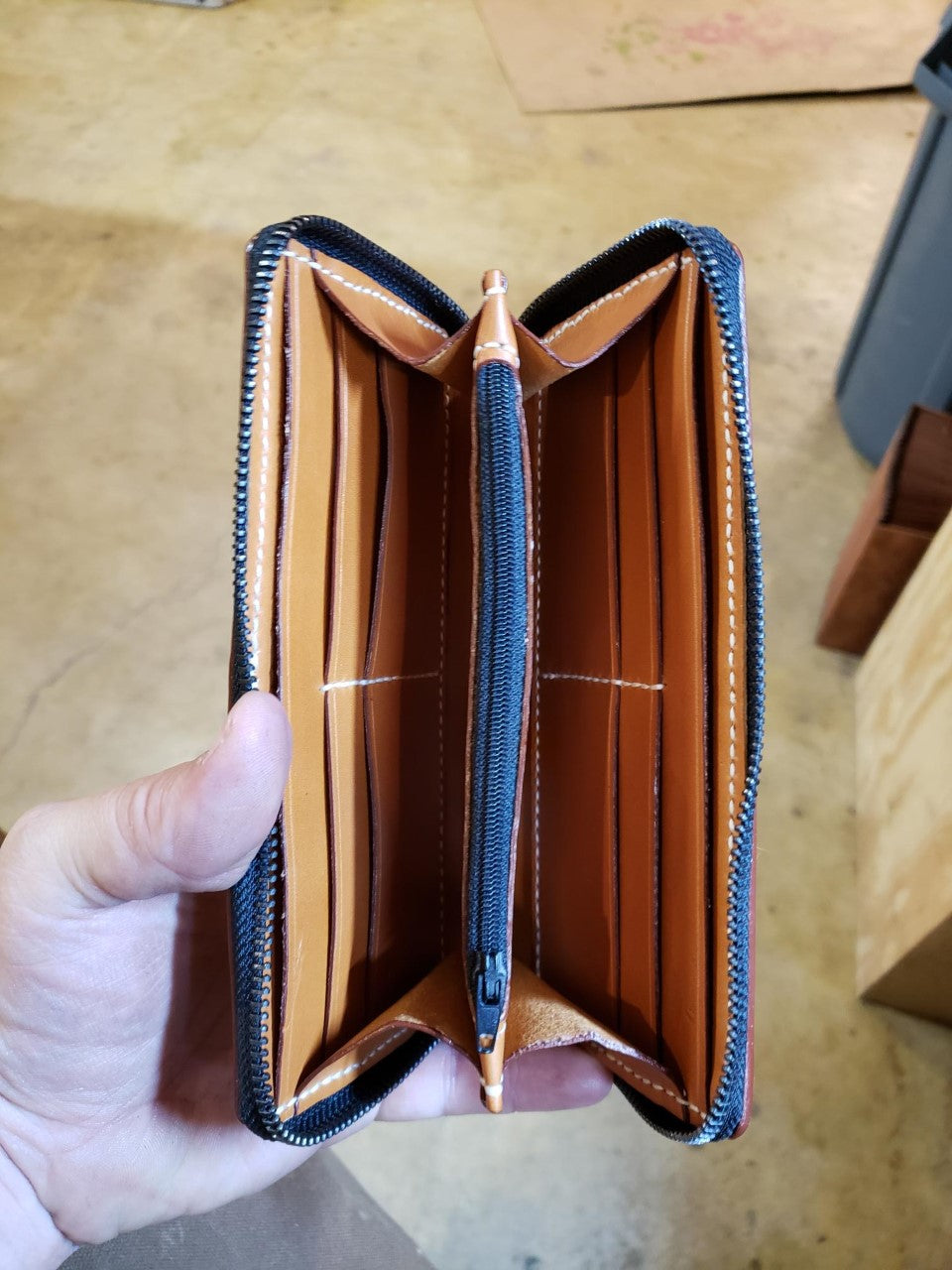 Zip Around Clutch Wallet