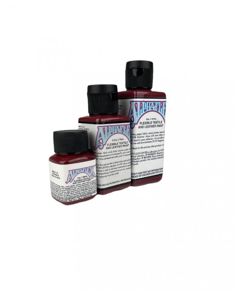 Alpha 6 Leather Paint–Brick Red-Maroon – Maker's Leather Supply