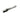 A metal strap end punch tool lying on a white background.