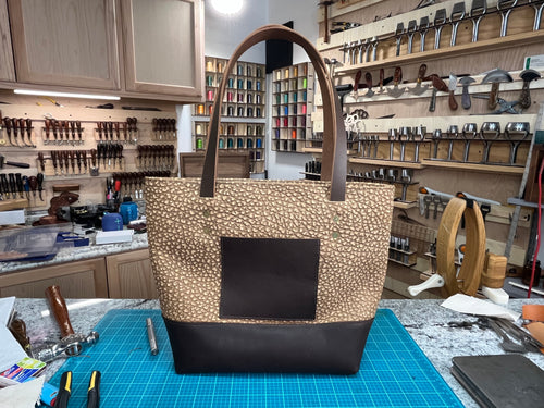 Two Tone Tote Flexible Template