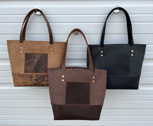 Two Tone Tote Flexible Template