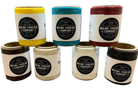 .035 Waxed Polycord 210 Feet-Maine Thread Co.