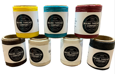 .030 Waxed Polycord 210 Feet- Maine Thread Co.