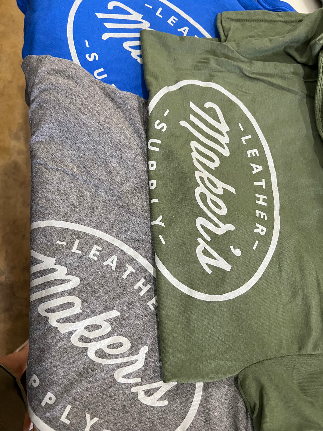 Official Maker's Leather Supply T-Shirts- Soft Fit, Tough Enough for the Shop