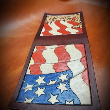 Don Gonzales Flag Wallet Pattern