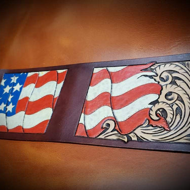 Don Gonzales Flag Wallet Pattern