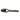 A solid metal bag punch tool resting on a white background.